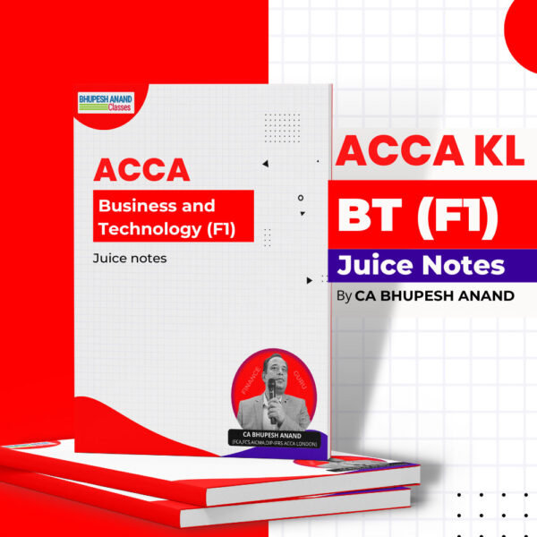 ACCA KL BT F1 Juice Notes